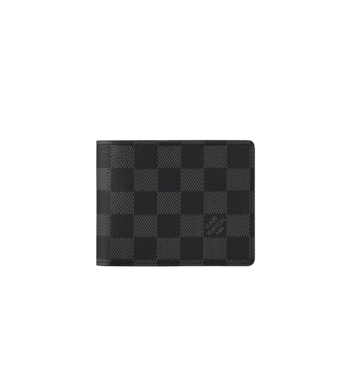 Graphite Checkered Wallet